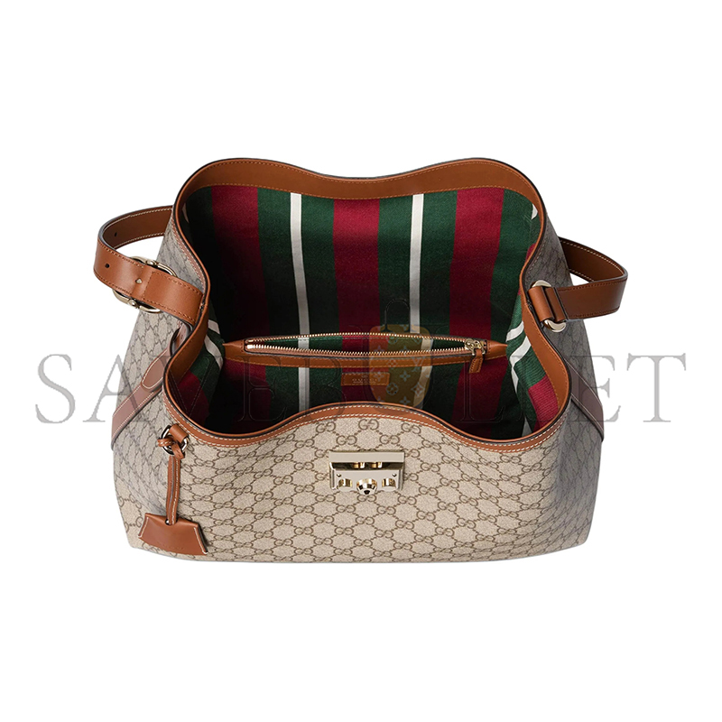 G*u*i padlock large shoulder bag ‎839020 (37*32*16cm)